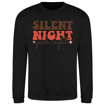 Silent Night Fun  Sweatshirt