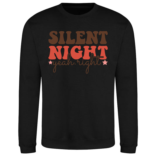Silent Night Fun  Sweatshirt