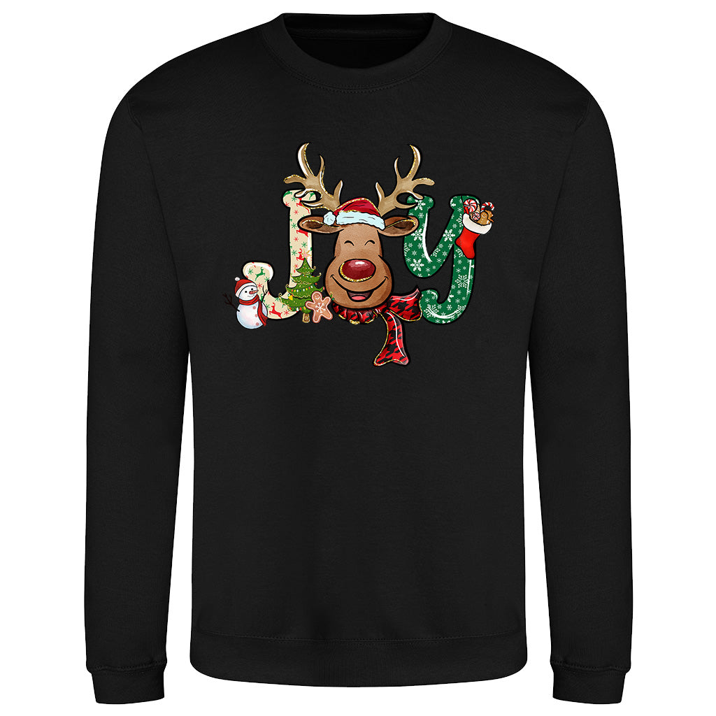 Festive Joy Reindeer Shirt Sweatshirt