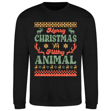 Merry Christmas Filthy Animal  Sweatshirt