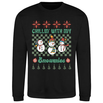 Chillin' Snowmies  Sweatshirt