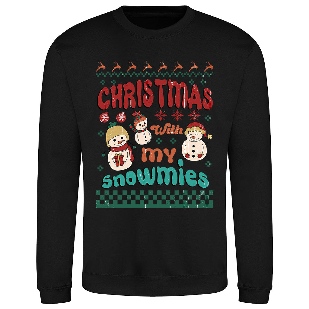 Christmas Snowmies  Sweatshirt