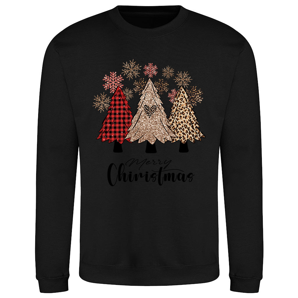 Festive Tree Trio  Sweatshirt