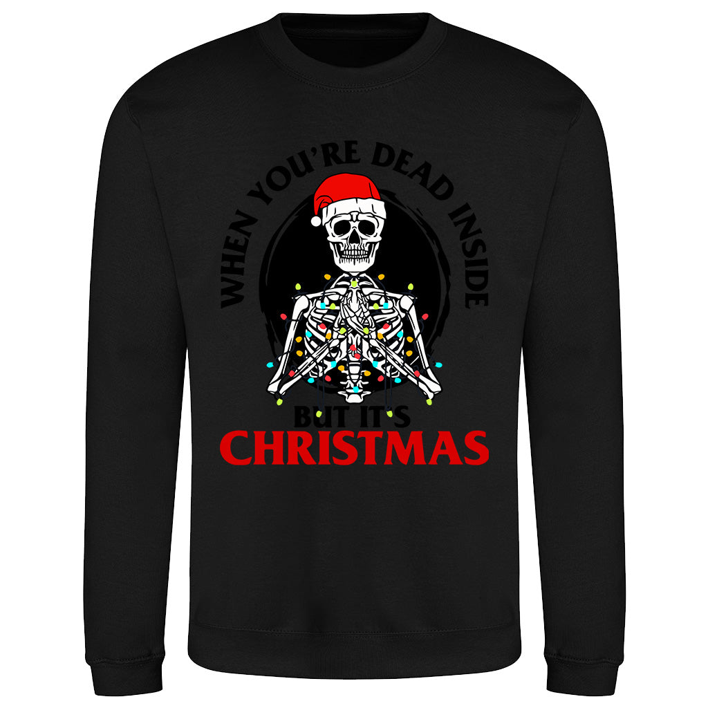 Funny Skeleton Xmas  Sweatshirt