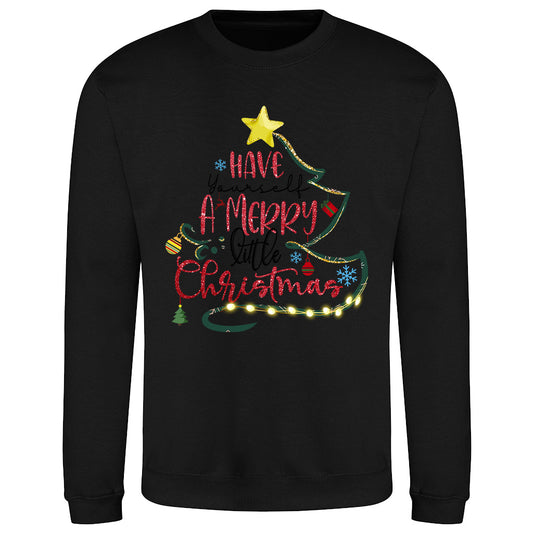 Merry Xmas Tree  Sweatshirt