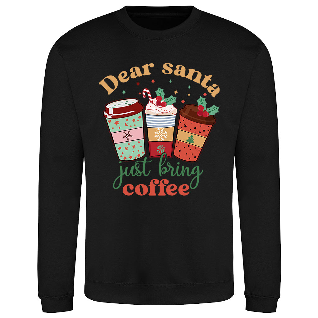 Santa Coffee  Sweatshirt