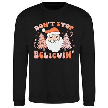 Santa Believein'  Sweatshirt