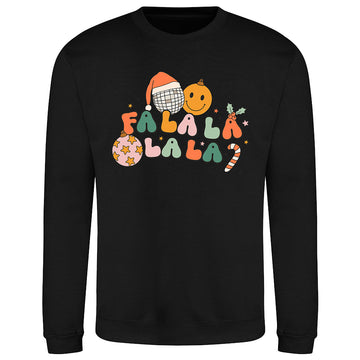 Festive Fa La La  Sweatshirt