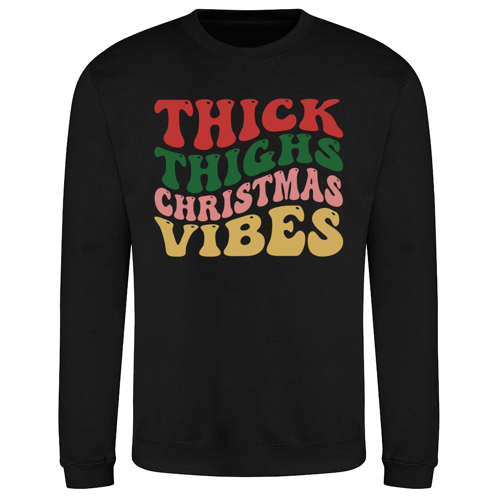 Thick Thighs Xmas  Sweatshirt