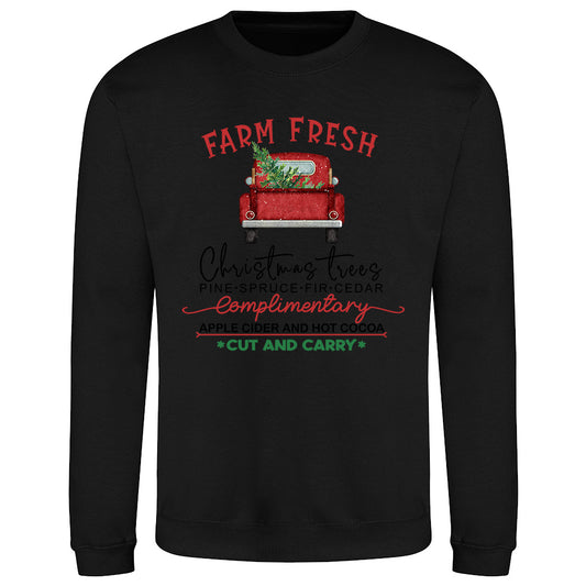 Farm Fresh Holiday  Sweatshirt