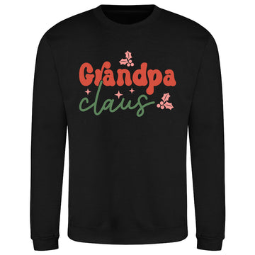 Grandpa Claus Holiday  Sweatshirt