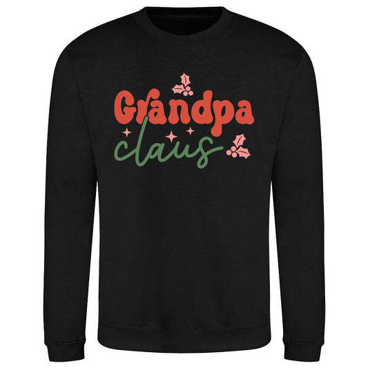 Grandpa Claus Holiday  Sweatshirt