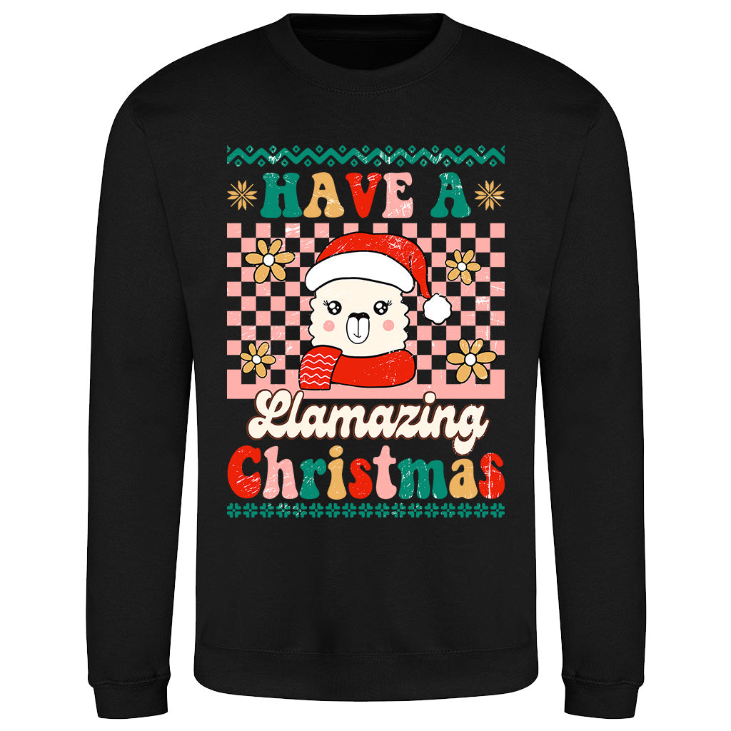 Llamazing Xmas  Sweatshirt