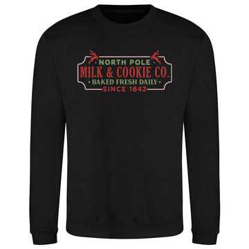 North Pole Milk & Cookie  Sweatshirt