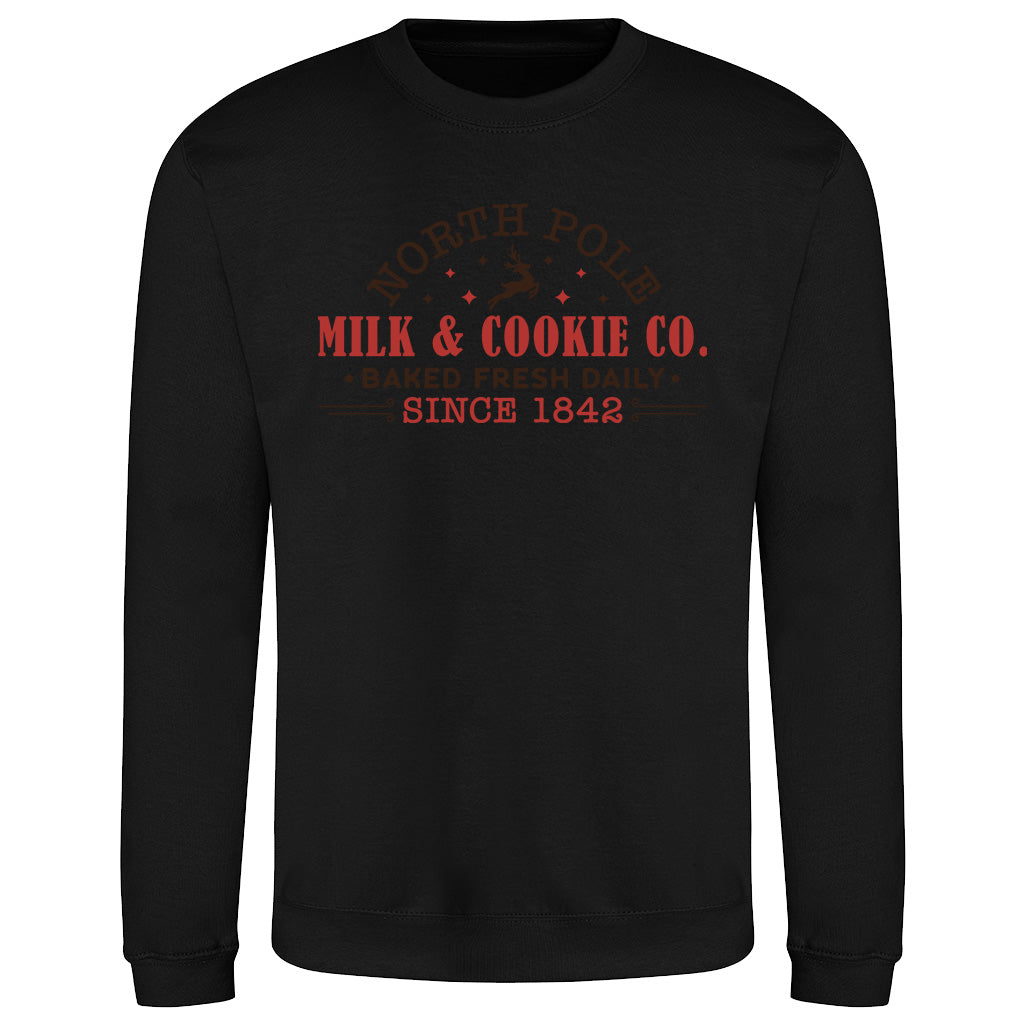 North Pole Milk & Cookie  Sweatshirt