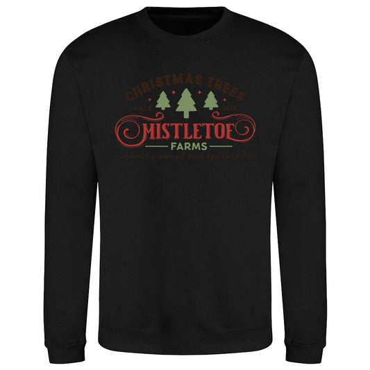 Mistletoe Farms Christmas  Sweatshirt