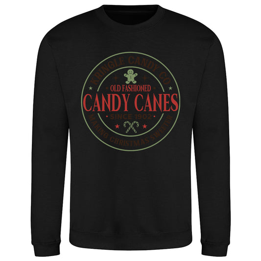 Vintage Candy Cane  Sweatshirt