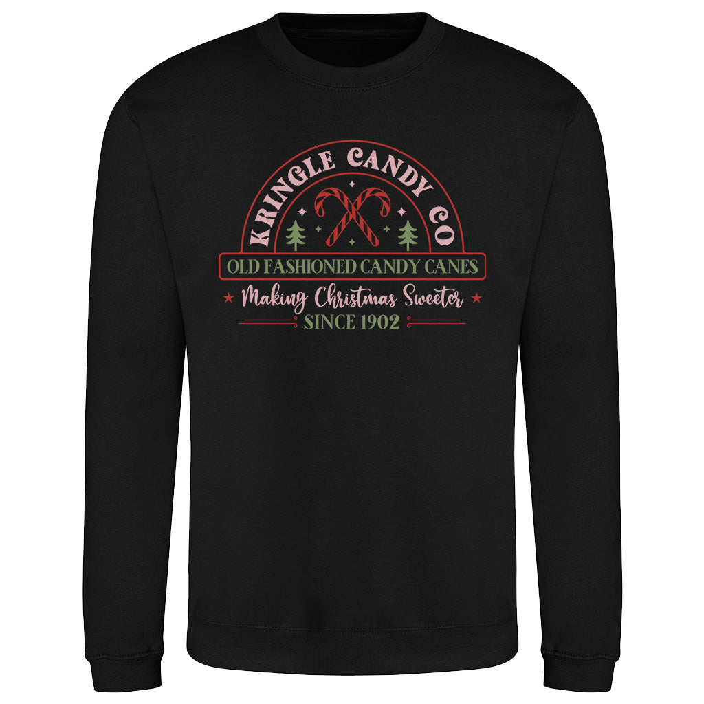 Vintage Candy Cane  Sweatshirt