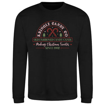 Vintage Candy Cane  Sweatshirt