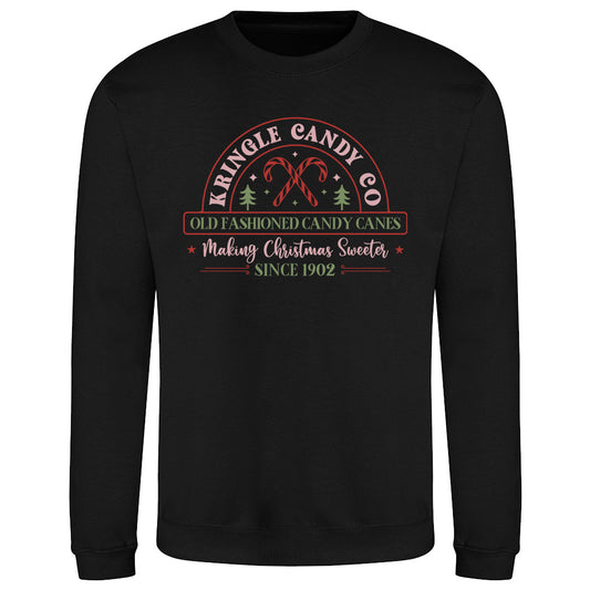 Vintage Candy Cane  Sweatshirt