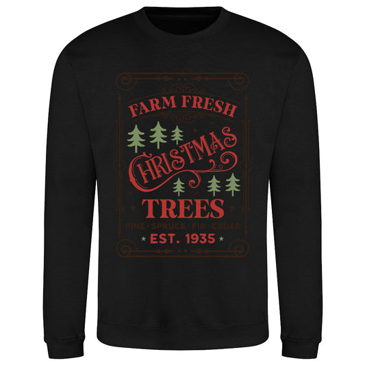 Farm Fresh Christmas  Sweatshirt
