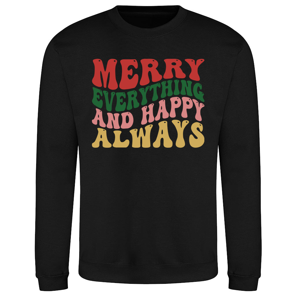 Merry Everything  Sweatshirt
