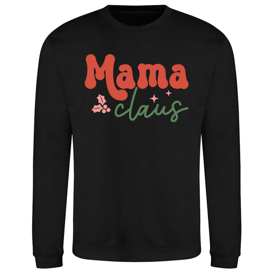 Mama Claus Festive  Sweatshirt