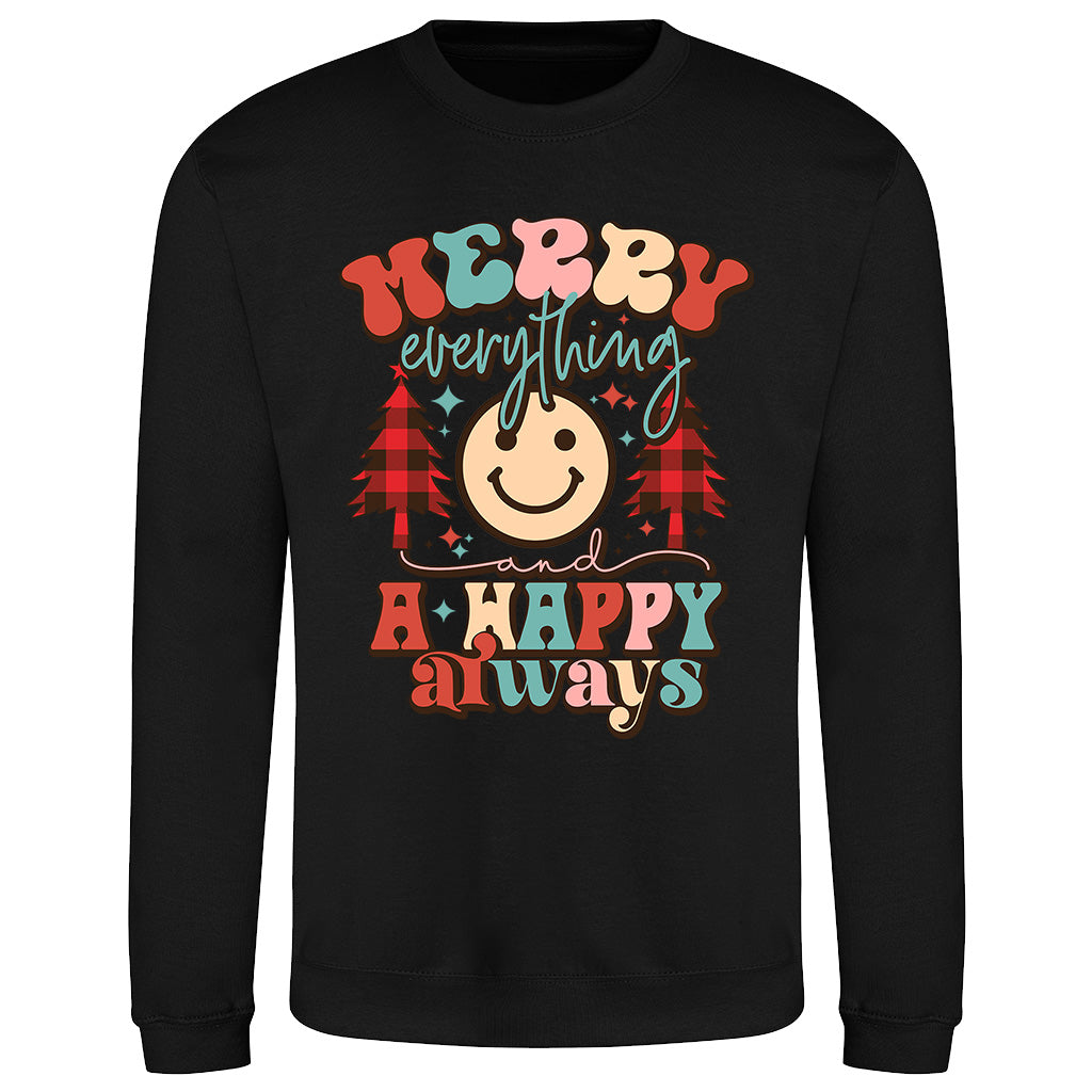 Merry Everything  Sweatshirt
