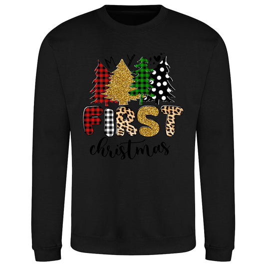 Festive Tree Celebration  Sweatshirt