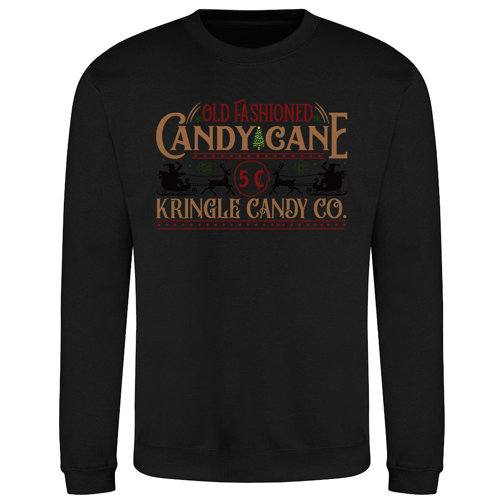 Vintage Candy Cane  Sweatshirt
