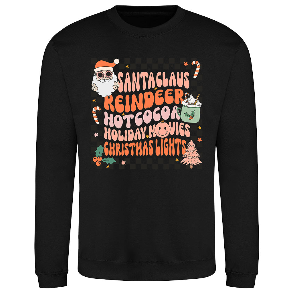 Retro Holiday Vibes  Sweatshirt