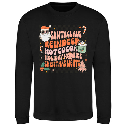 Retro Holiday Vibes  Sweatshirt