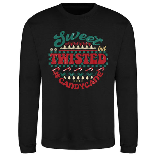 Sweet Twisted Xmas  Sweatshirt