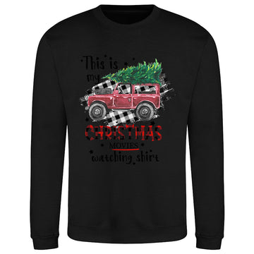 Festive Christmas Truck  Sweatshirt