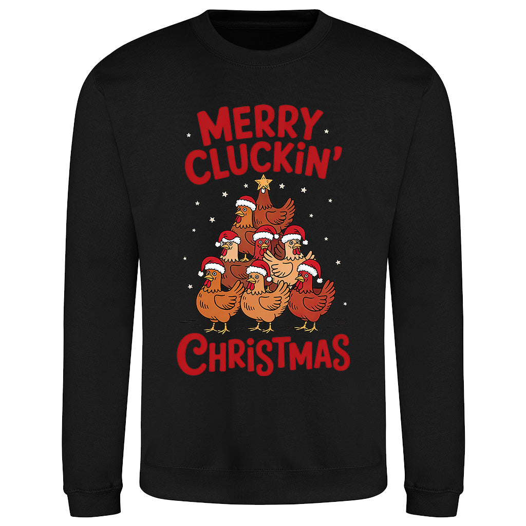 Merry Cluckin' Christmas  Sweatshirt