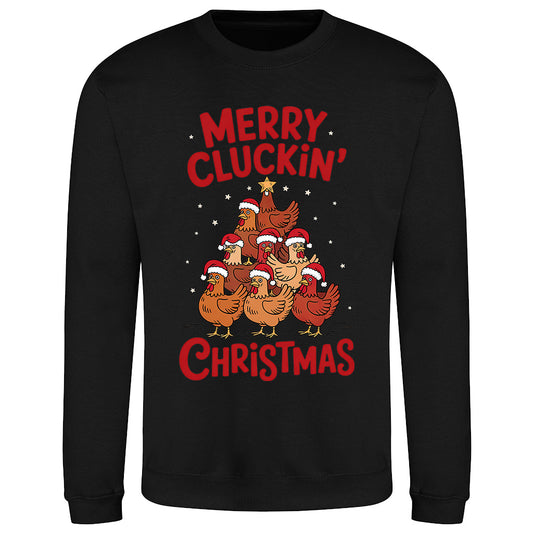 Merry Cluckin' Christmas  Sweatshirt