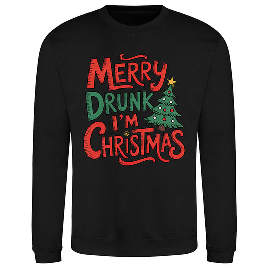 Merry Drunk Xmas  Sweatshirt