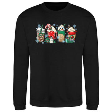 Festive Drinks  Sweatshirt