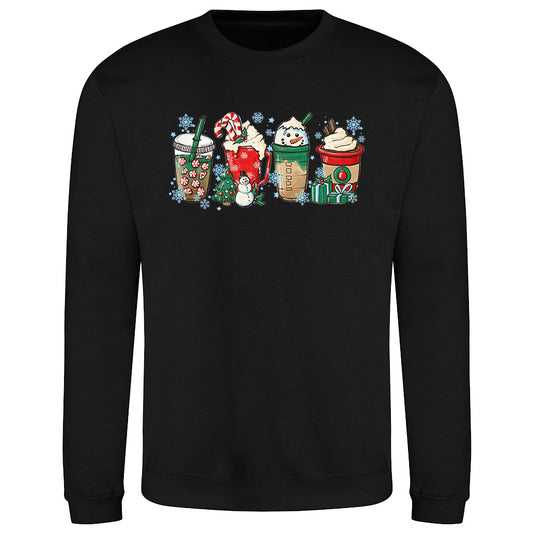 Festive Drinks  Sweatshirt