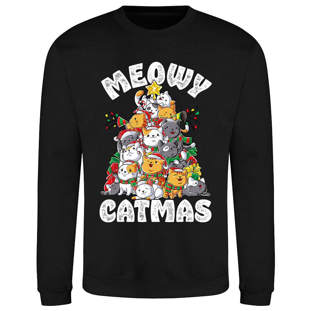 Meowy Catmas  Sweatshirt