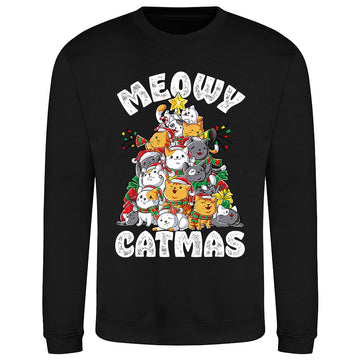 Meowy Catmas  Sweatshirt