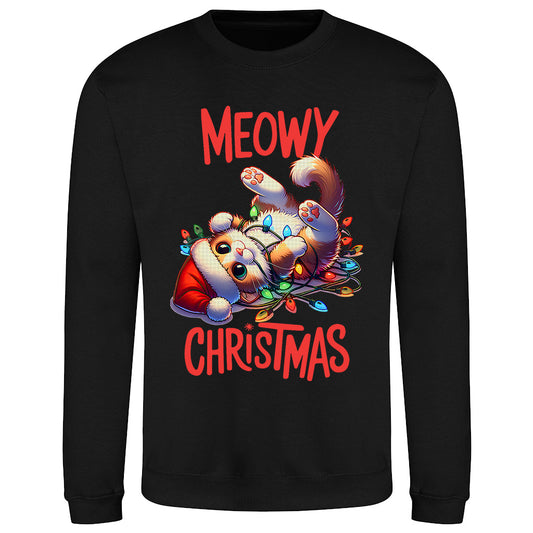Meowy Catmas  Sweatshirt