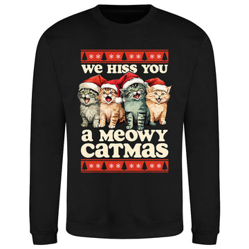 Meowy Catmas  Sweatshirt