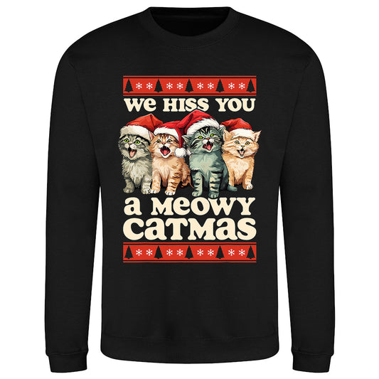 Meowy Catmas  Sweatshirt