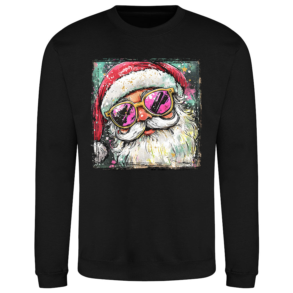 Cool Santa  Design Sweatshirt