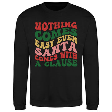Santa Clause Retro  Sweatshirt