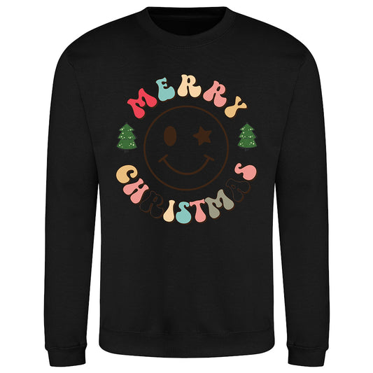 Retro Merry Xmas  Sweatshirt