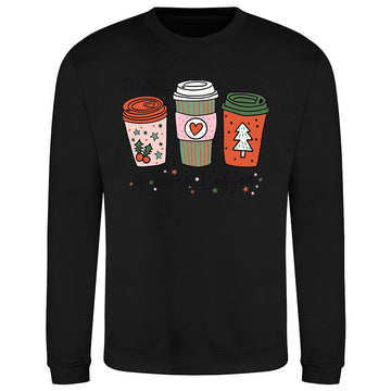 Festive Coffee Lover  Sweatshirt