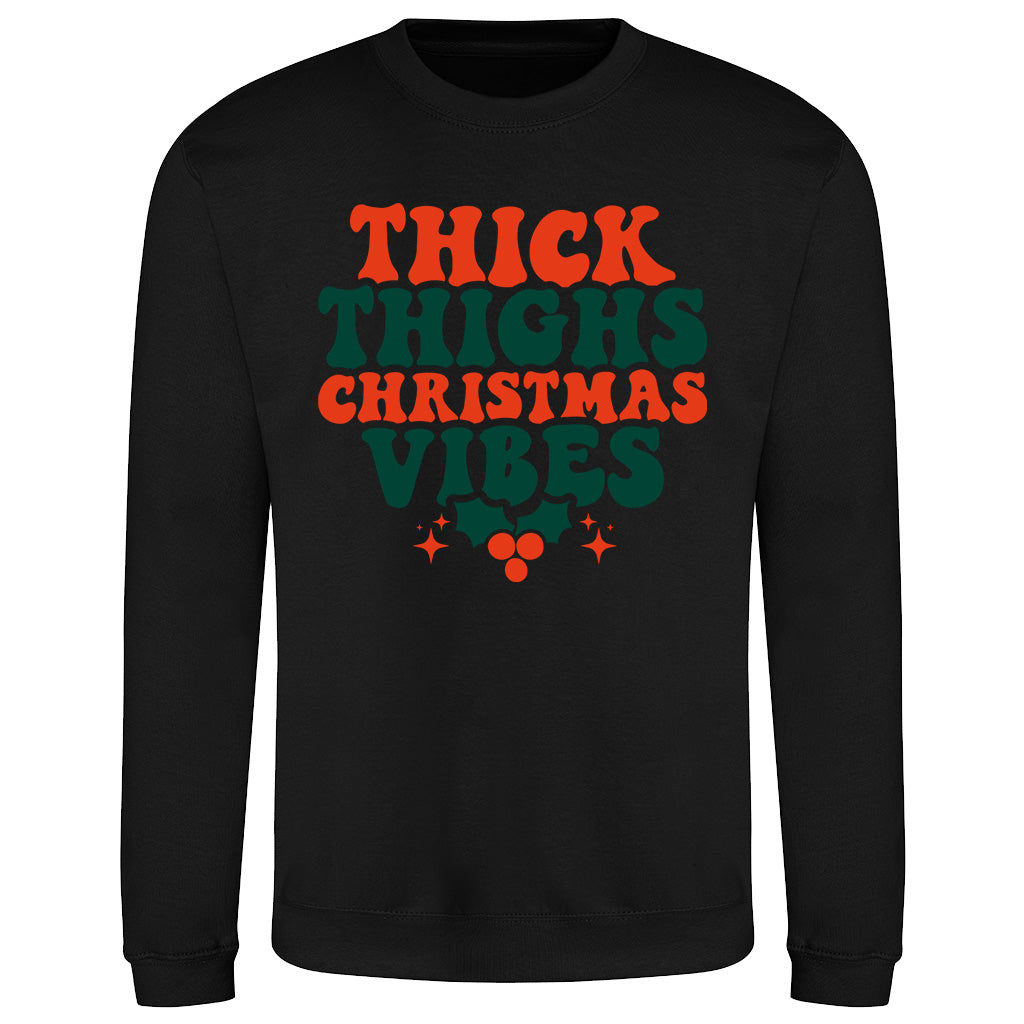 Thick Thighs Xmas  Sweatshirt