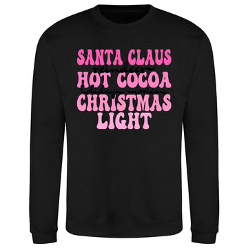 Santa Cocoa Xmas  Sweatshirt
